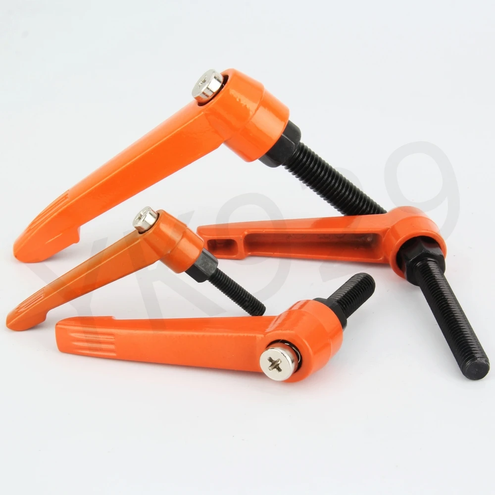 Mechanical equipment handles YK929-A zinc alloy locking L-shaped handle internal thread universal adjustable handle for mechanical equipment
