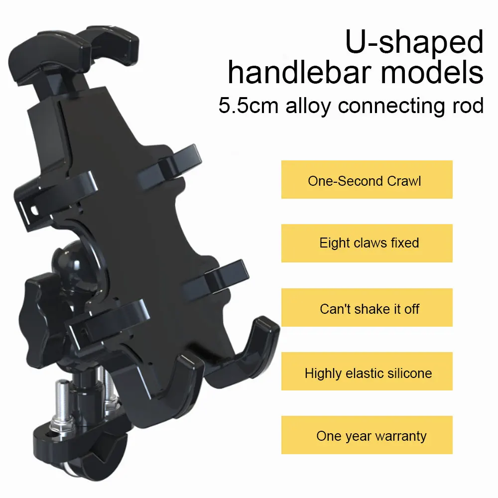 Universal Bicycle Mobile Phone Holder Motorcycle Bike Handlebar Phone Stand