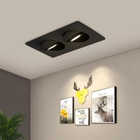 Black White Anti Glare Downlight Led Recessed Lights Single 5