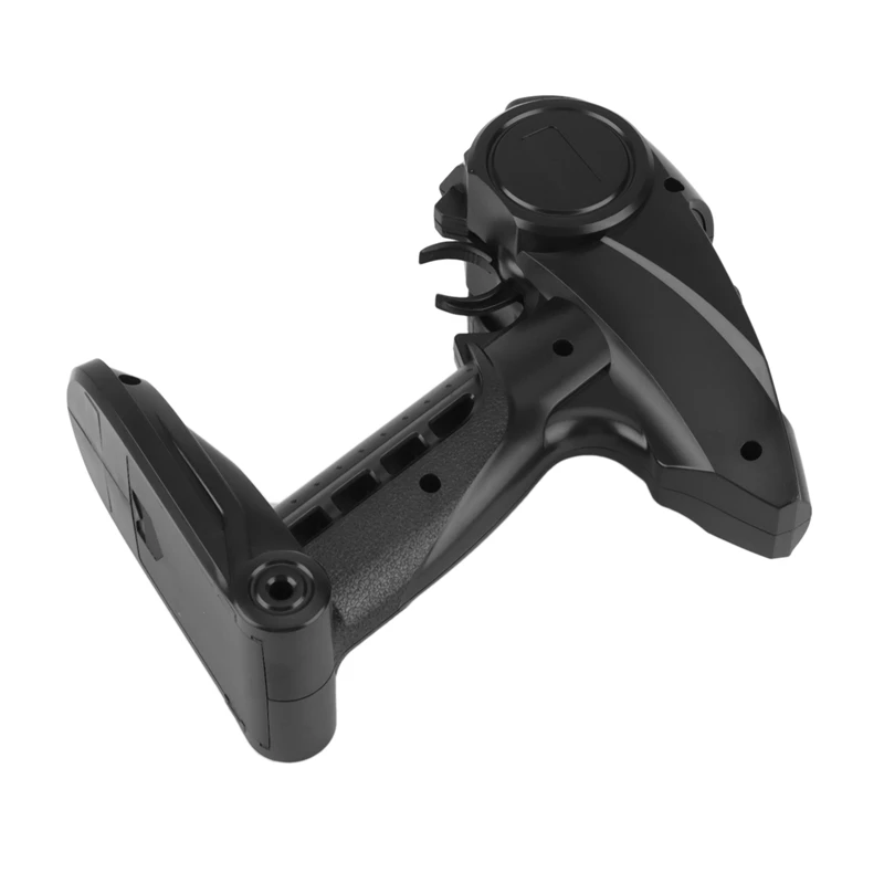 Transmetteur haute qualité pour voiture RC HBX SG1601, avec câbles et connecteurs visibles.