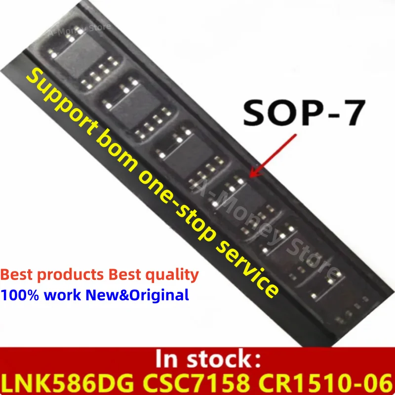 

(10pcs)LNK586DG CSC7158 CR1510-06 1510-06 sop-7