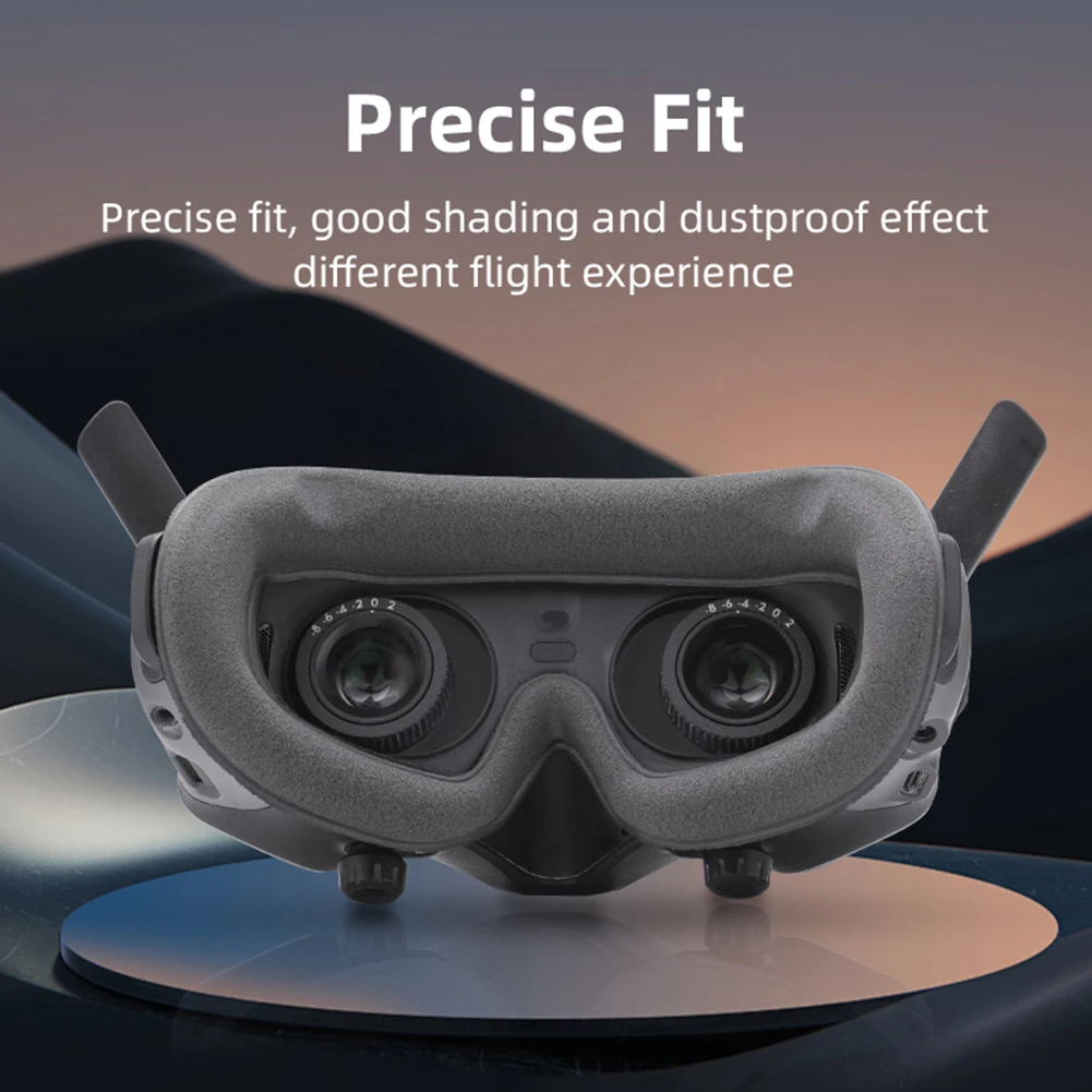 Sponge Eye Pad Face Cushion Cover Anti-Light Leakage Face Padding Accessories Eye Mask Pad for DJI AVATA Goggles 2