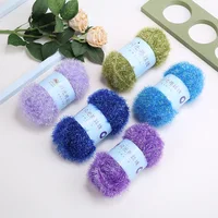 Colorful Glass Silk Golden Silk Thread Korean Dishwashing Towel Bright Silk Thread Hand Woven DIY Doll Bag Jewelry Material Yarn 2