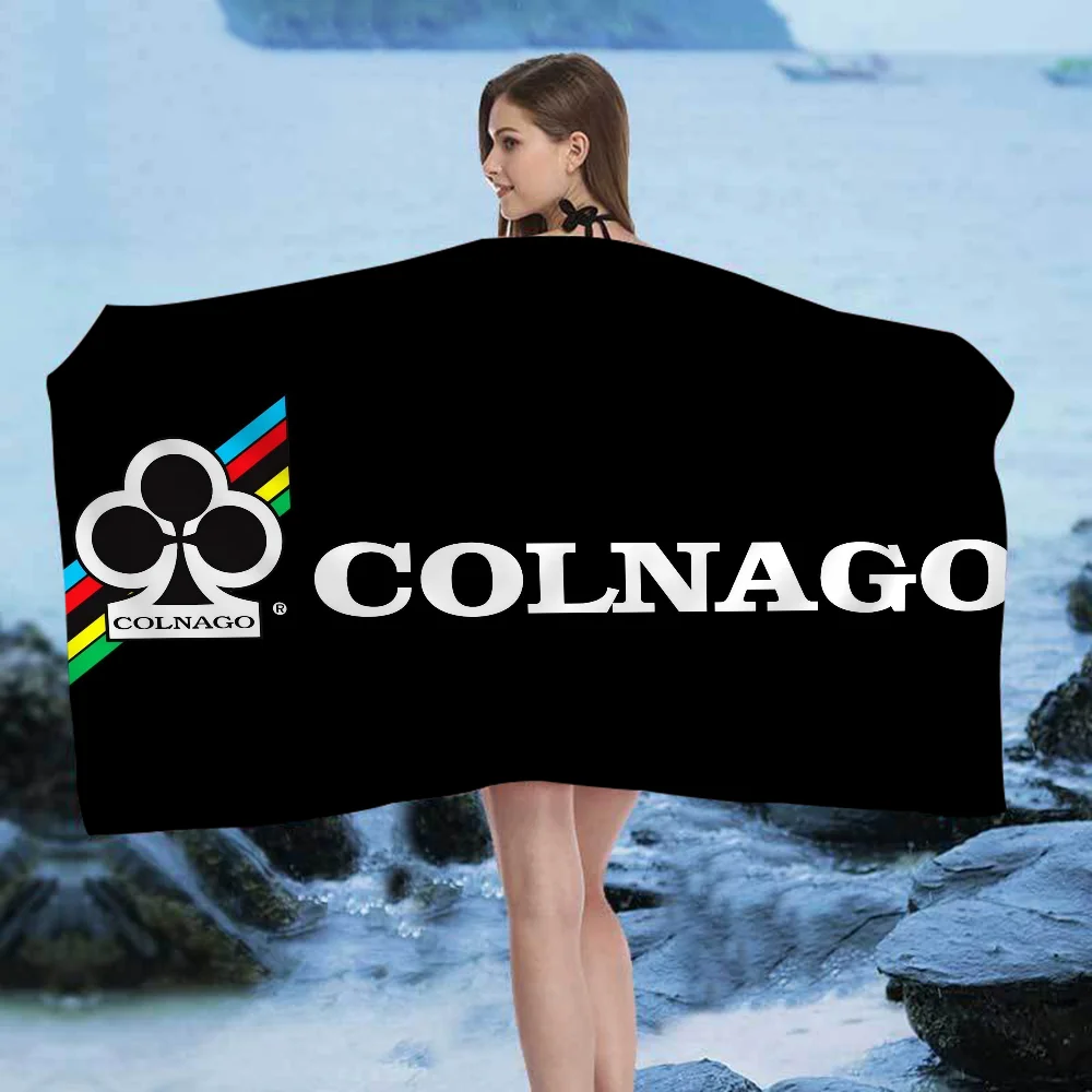Bicycle C-Colnago Logo Big Microfiber Beach Towels Quick Dry Towel Sand Beach Towels Pool Towel for Travel Swim Pool Yoga 3