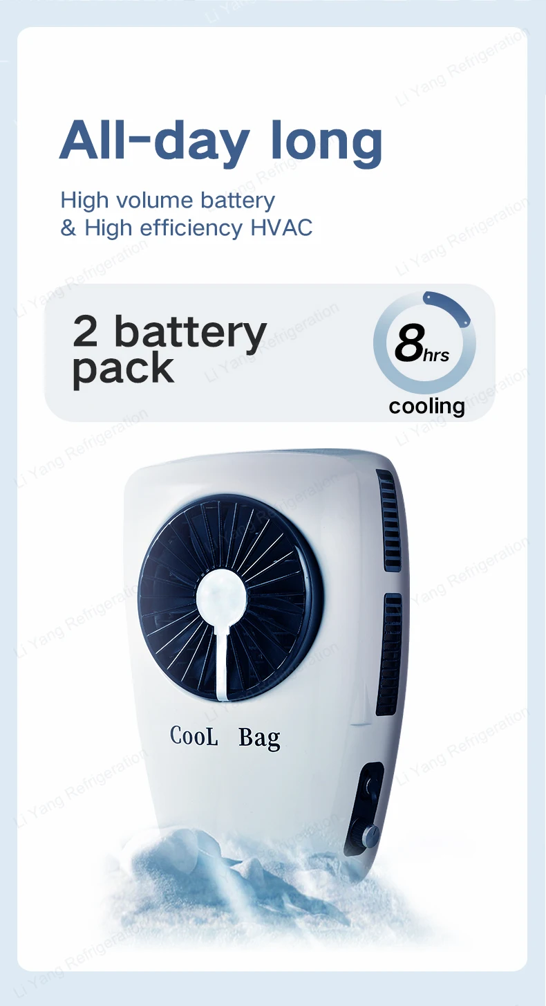 Description Picture 3 of itemPersonal Cool Solutions DC 24V Mobile Air Conditioner For Outdoor Workers