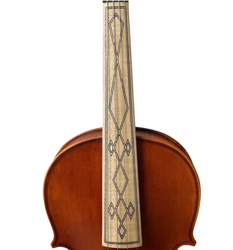 Baroque style profession maestro violin 4/4,drawing and sculpted volute #14682