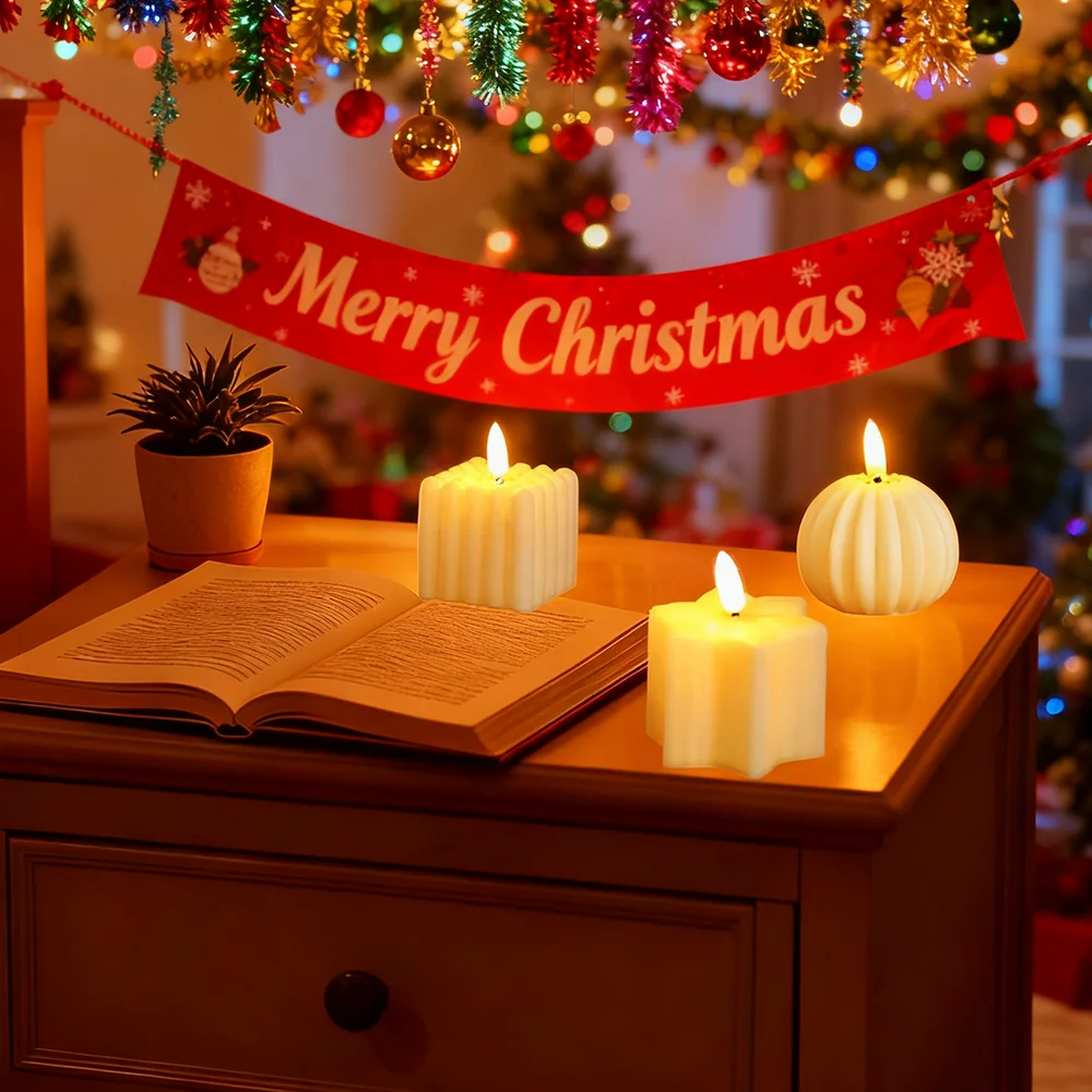 6pcs Led Mini Originality Candle Light, Electronic Candle Light For Romantic Events,Christmas, Parties And Marriage Proposal