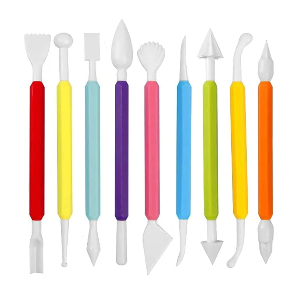 9Pcs Set Cake Fondant Modelling Supplies for Beginners baking tool baking accessories