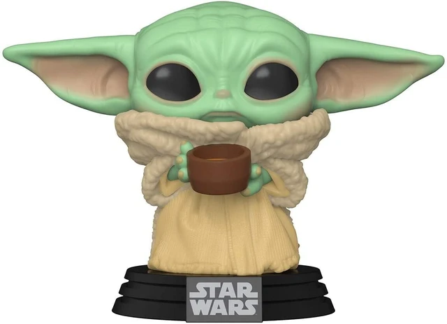 Disney Kawaii Baby Yoda Grogu Cup Action Figure Toys StarWars Mandalorian Baby  Yoda 3D Mug Coffee Cup Lovely Christmas Gifts - AliExpress