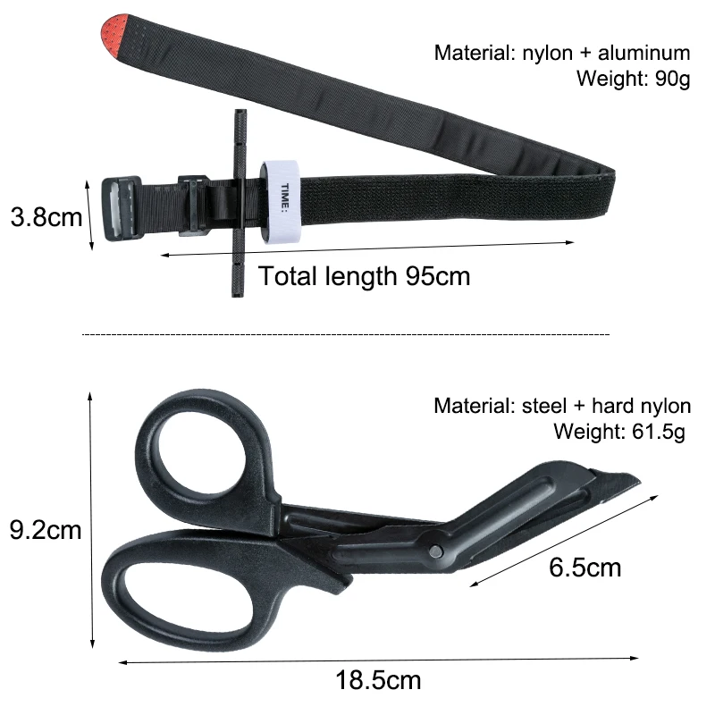 Portable Aluminum Rod Pressure Tourniquet 5