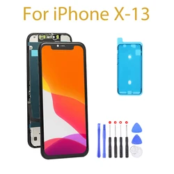 Bloc écran tactile LCD 3D de remplacement, pour iPhone 11 12 Pro Max X XS Poly 13