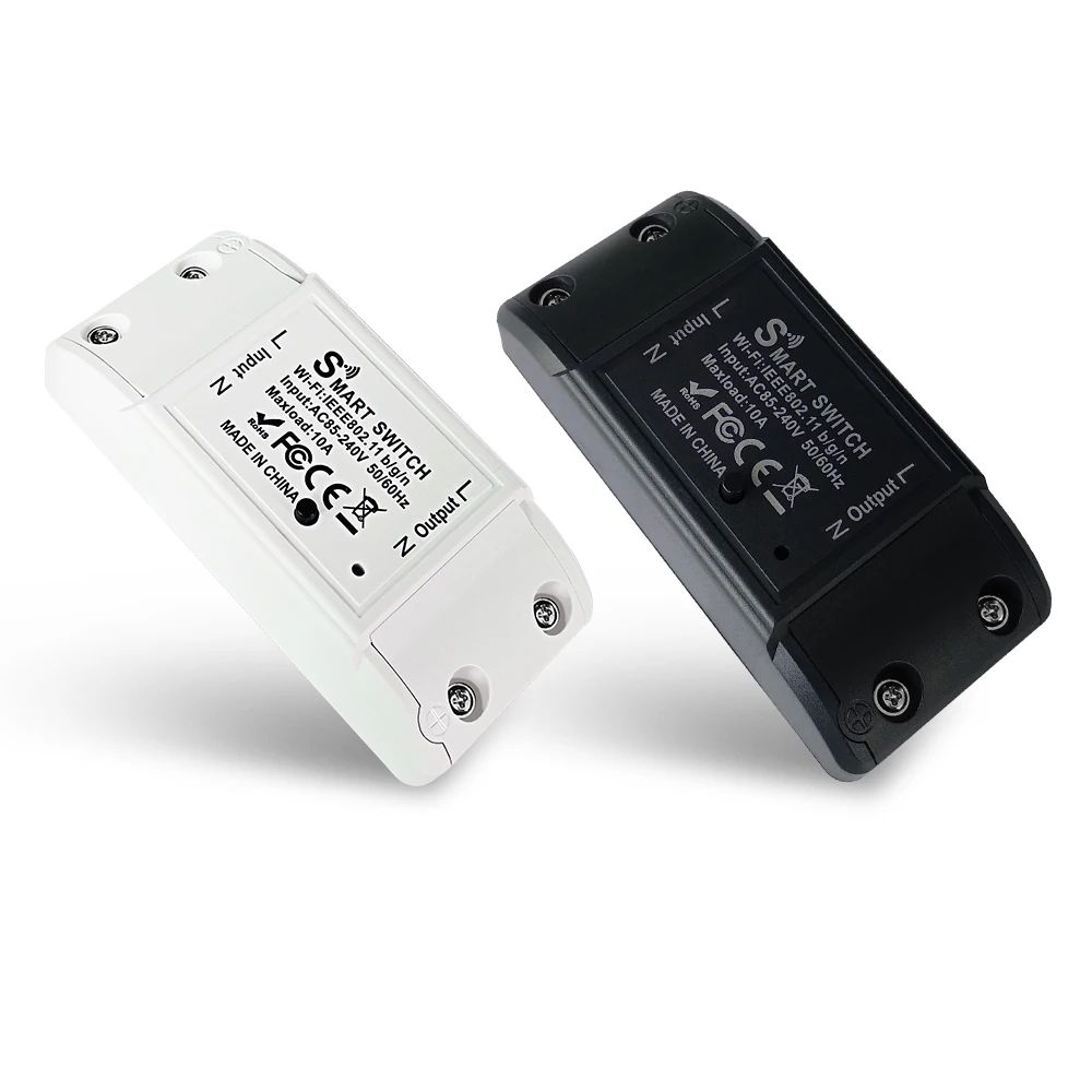 Smart Home Wireless Remote Switch for LED Light Control - Compatible with Voice Assistants