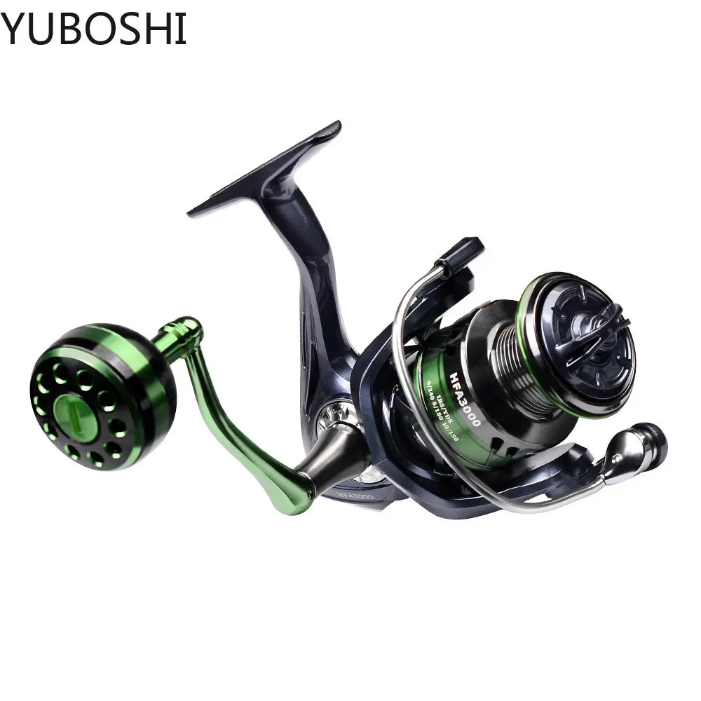 

13+1BB New Screw-in Metal Rocker Fishing Reel 5.2:1/6.2:1 High Speed Saltwater Bass Spinning Fishing Wheel