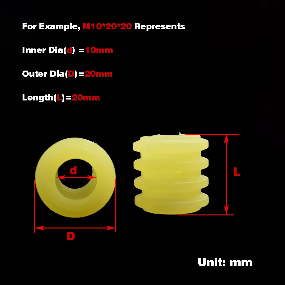 

Rubber Integrated Damping Pad / Coupling Sleeve