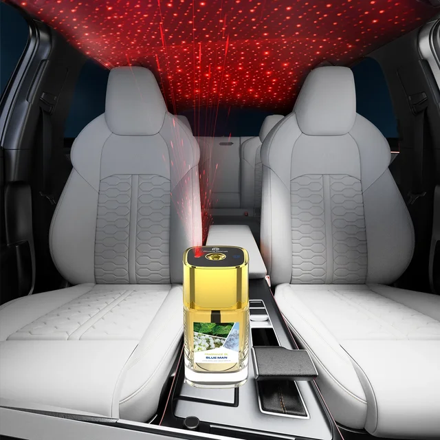 Upgraded Gold Version Car Aromatherapy Diffuser Car Humidifier Aromatherapy Diffusers Home Air Freshener For  Removing Odors 2
