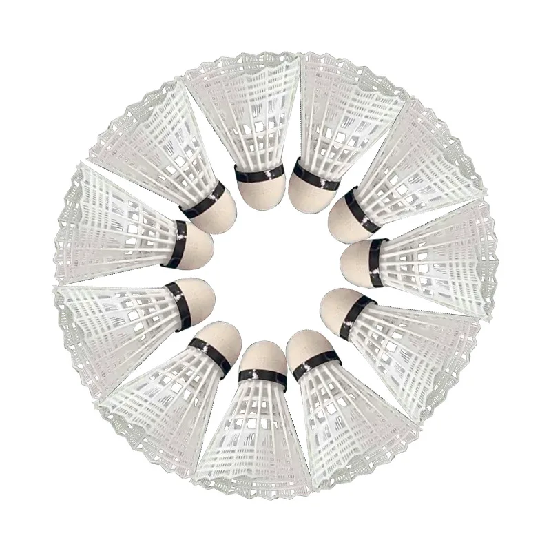 6-Pack Nylon Badminton Shuttlecocks 3