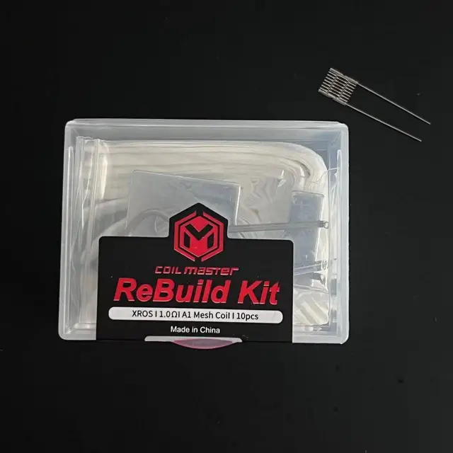 1 Box XROS 0.8ohm XROS 1.0ohm XROS 1.2ohm DIY Tool Rebuild Kit for A1