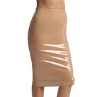 latex pencil skirt