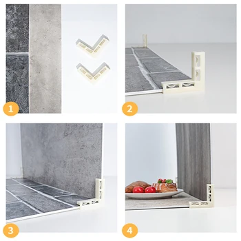 Vertical buckle Photography props Marbling Photo Background board Wood Grain Waterproof Backdrops Studio Board green screen 1