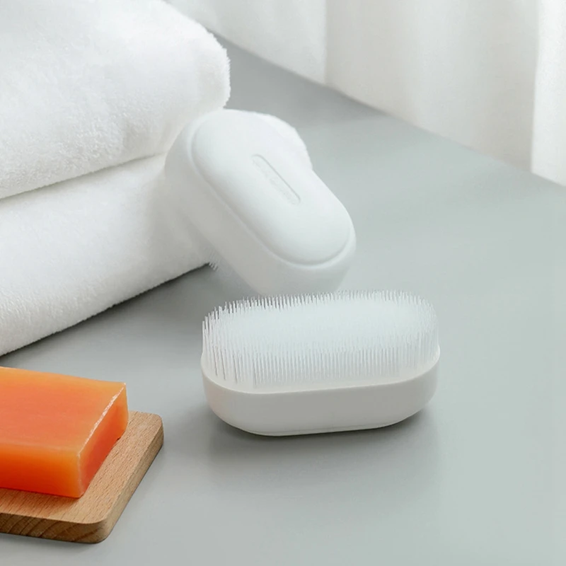 Laundry Brush Soft Hair Clothes Cleaning Collar Underwear Small Brush Multifunctional Household Cleaning Brush 4