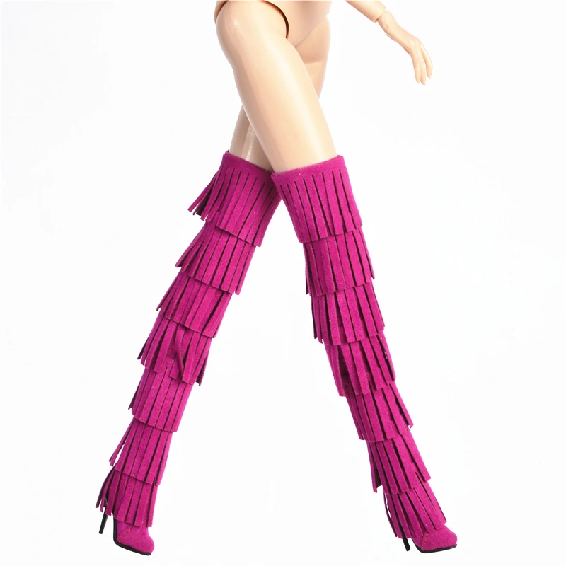 1/6 Jason Wu Fashion Royalty FR2 Tassel Shoes Boot For 12in Female