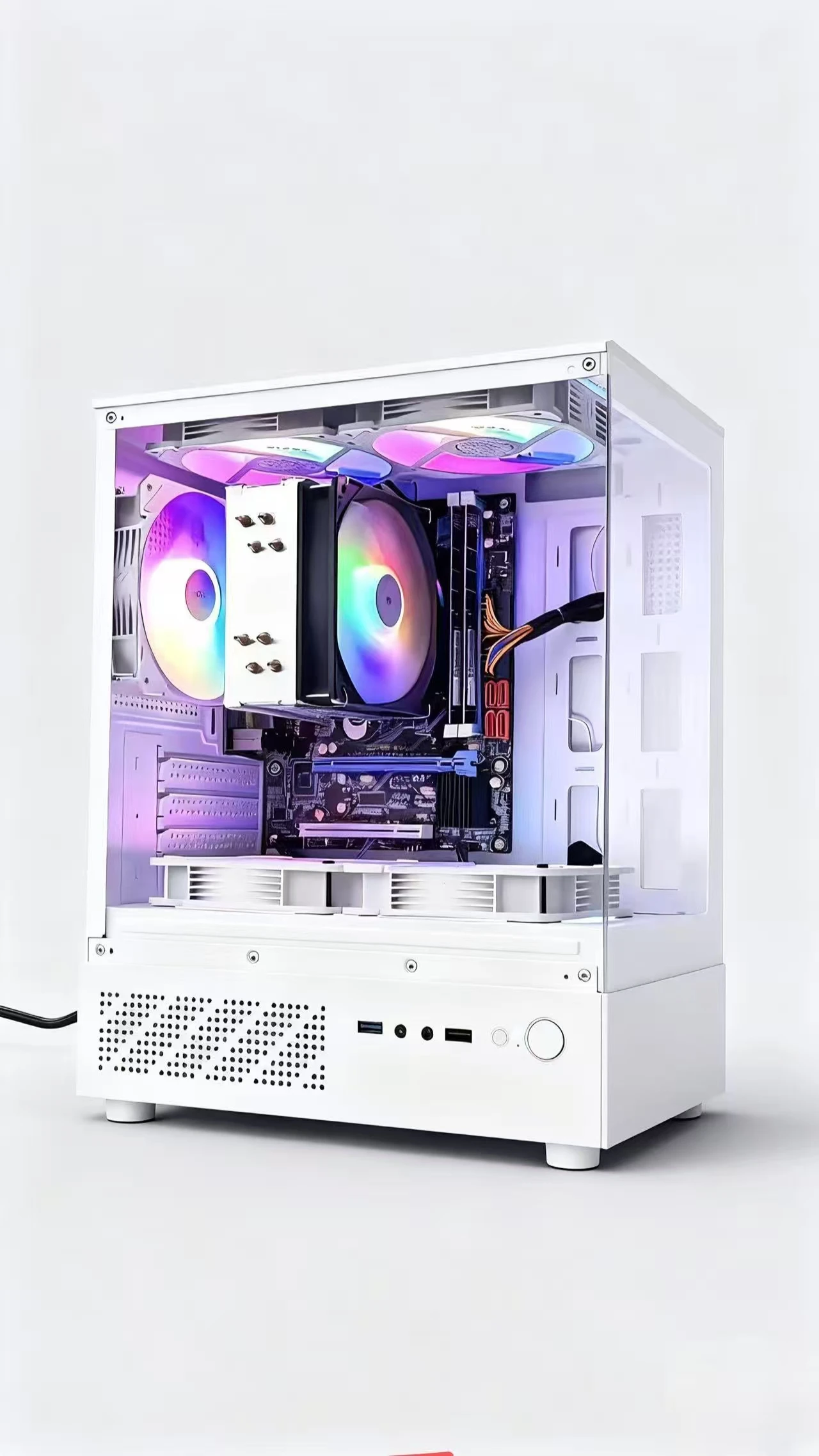 AOTESIER Game Desktop Host Core I3 I5 I7 CPU 8G RAM 120GB 256GB 512GB SSD Supply PC Gaming Desktop Computer With Graphic Card - immagine 6