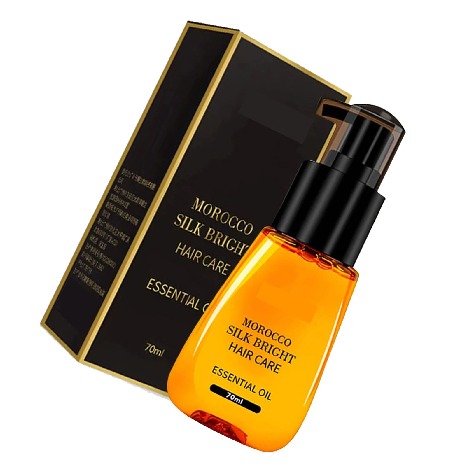 

70ml Hair Care Essential Oil Frizz Control Easy Application Hair Essential Oil for Dry Easy Knotted Hair