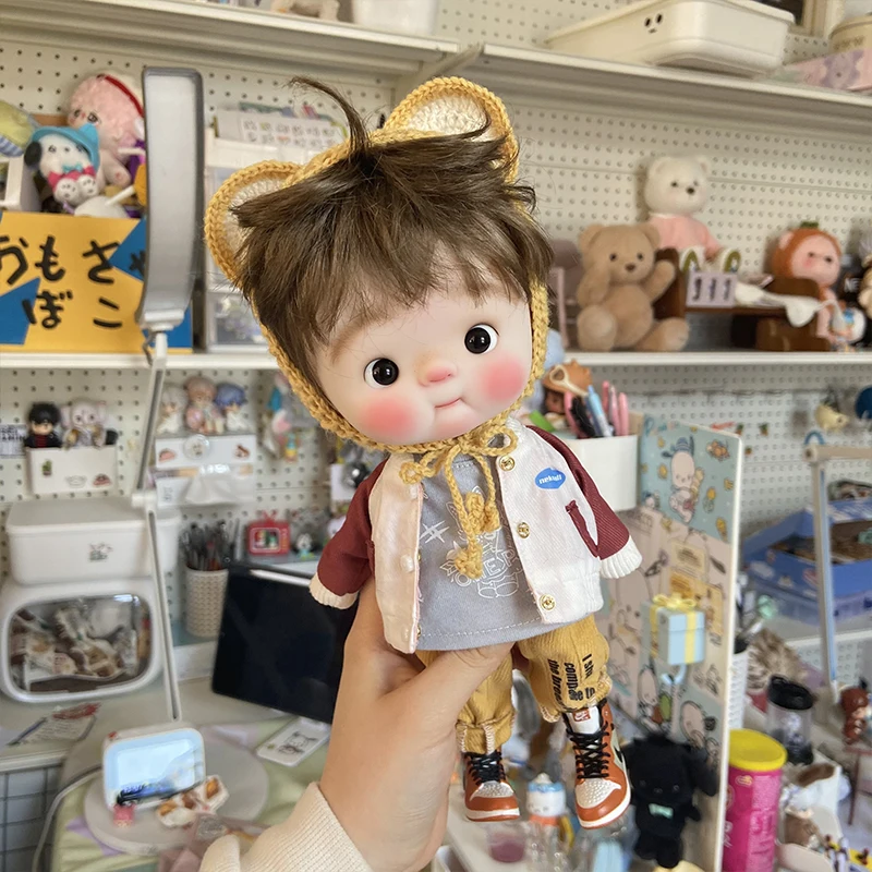 

Blythe BJD Doll Accessories Wigs Tress For Dolls Girl Toy Milk Silk Wigs Fashion Cute Short Hair Bangs Blythe Dolls Wigs