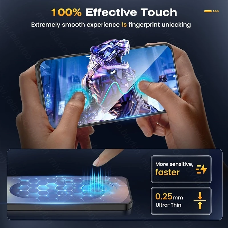 3-Pack HD Premium 9H Tempered Glass Screen Protector
