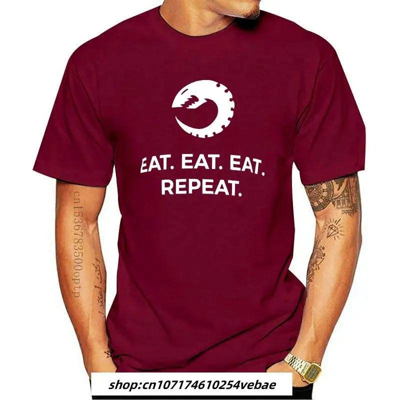 New Eat Eat Eat Repeat T Shirt 40K Wh40K Wh Tyrid Tyranids Xenos Alien