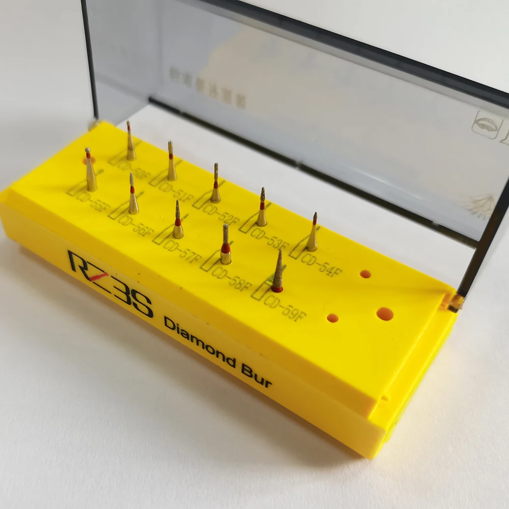 ResyDentalDiamondBurFG16mmForChildrensToothPreparation10pcs