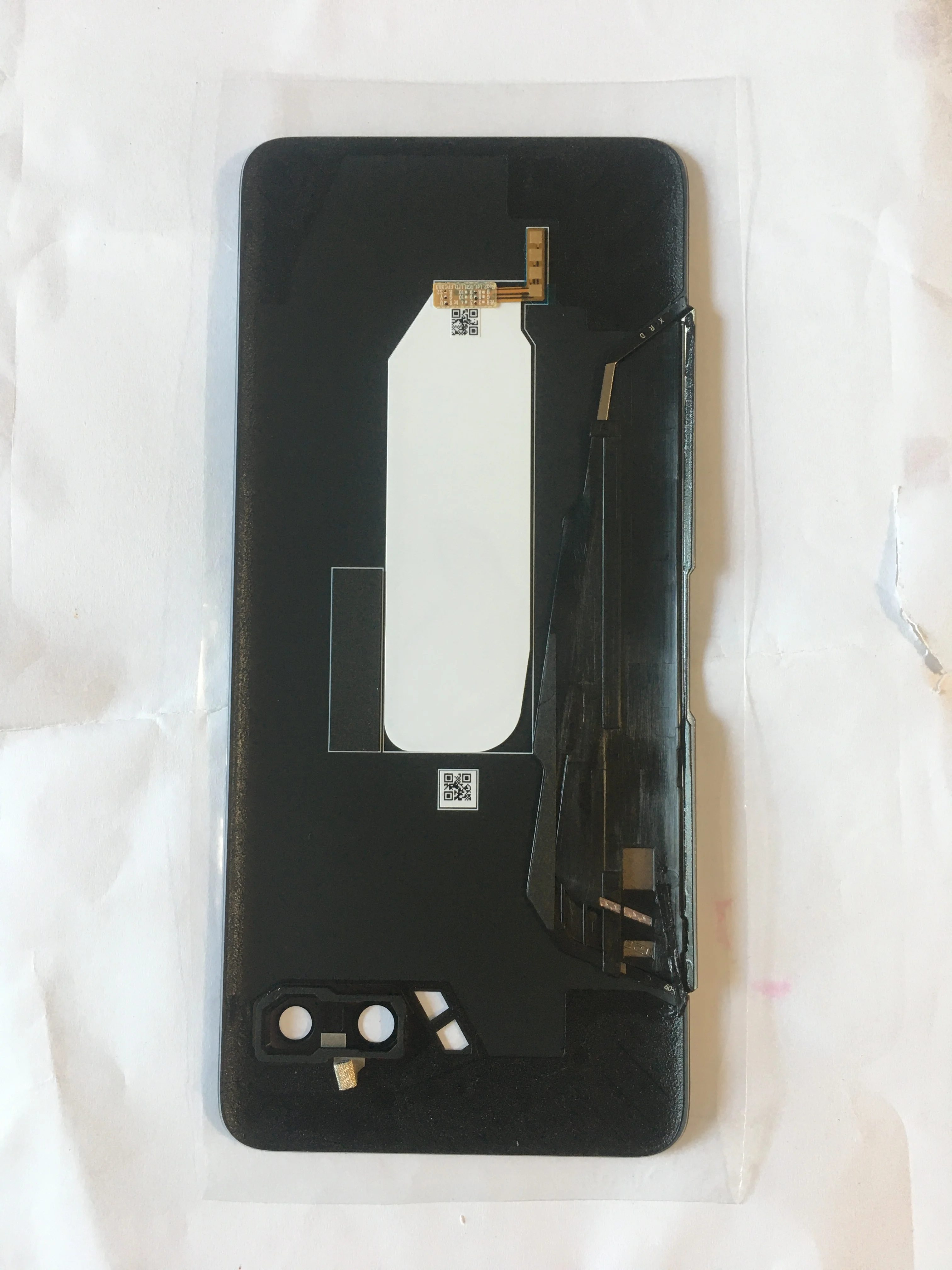 Enhanced Title: Sleek Glass Back Cover