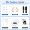 Digital Elderly Noise Reduction Hearing Aid, Rechargeable CIC Hearing Amplifier with Charging Case 5