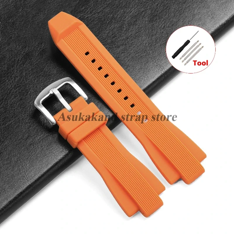 Men's Silicone Watch Strap - Soft Replacement Band