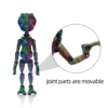 Alien model ornament joint can be moved Halloween creative toy gift decompression parent-child interaction 5