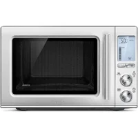 Breville Countertop Smooth Wave Microwave, Brushed Stainless Steel, BMO850BSS 1