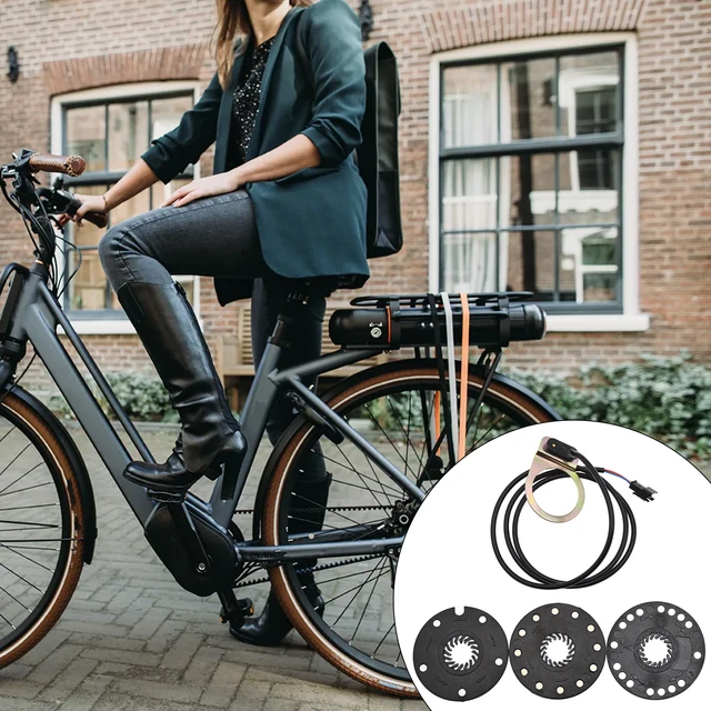 Sensor De Pedaleo Asistencia Para Bicicleta Electrica E Bike Negro