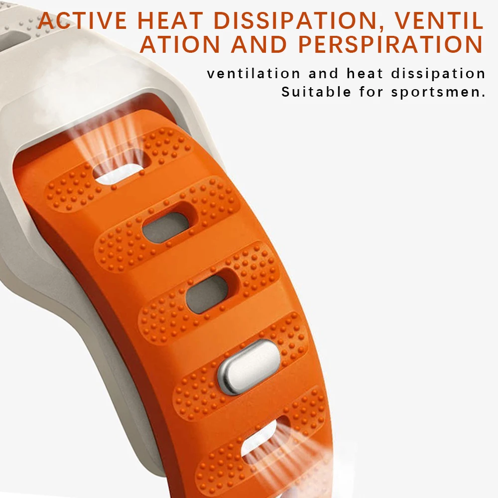 Versatile Silicone Quick Release Smartwatch Band - 22mm/26mm Strap