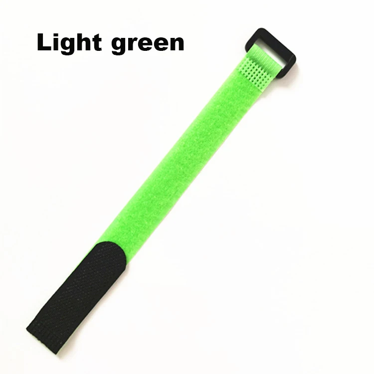 10-Piece Set of Reusable Nylon Cable Ties with Reverse Buckle