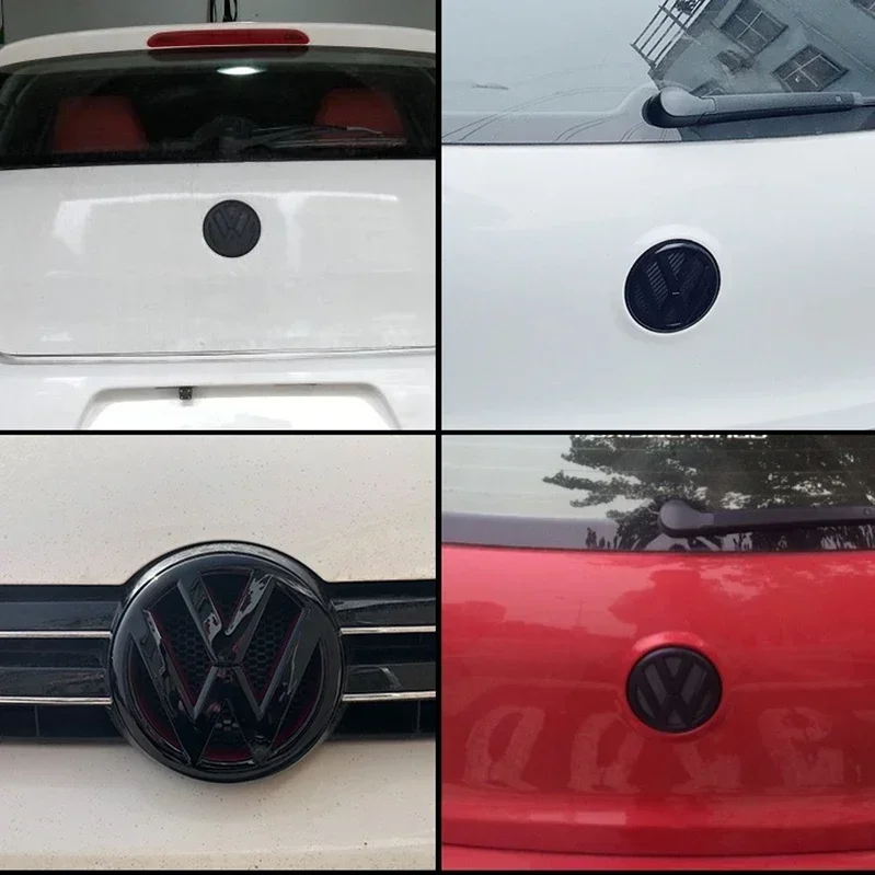 폭스바겐 VW 자동차 프론트 그릴 배지용 스타일링 몰딩 카 스티커, VW 폭스바겐 골프 6 7 MK 폴로 GTI 파사트 리어 트렁크용