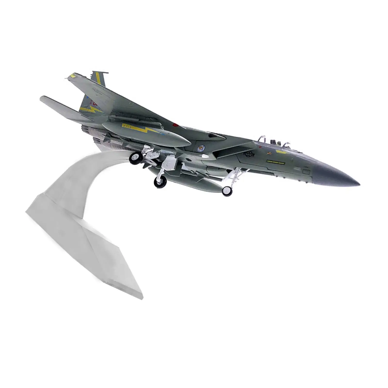 

1:100 Scale American Plane Model Diecast Plane Collectables Ornaments Fighter Model for Bedroom Desktop Shelf Collection Gift