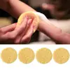 5PCs Yellow Round Beauty Tools Makeup Pads Cosmetic Puff Face Wash Cleansing Sponge 2
