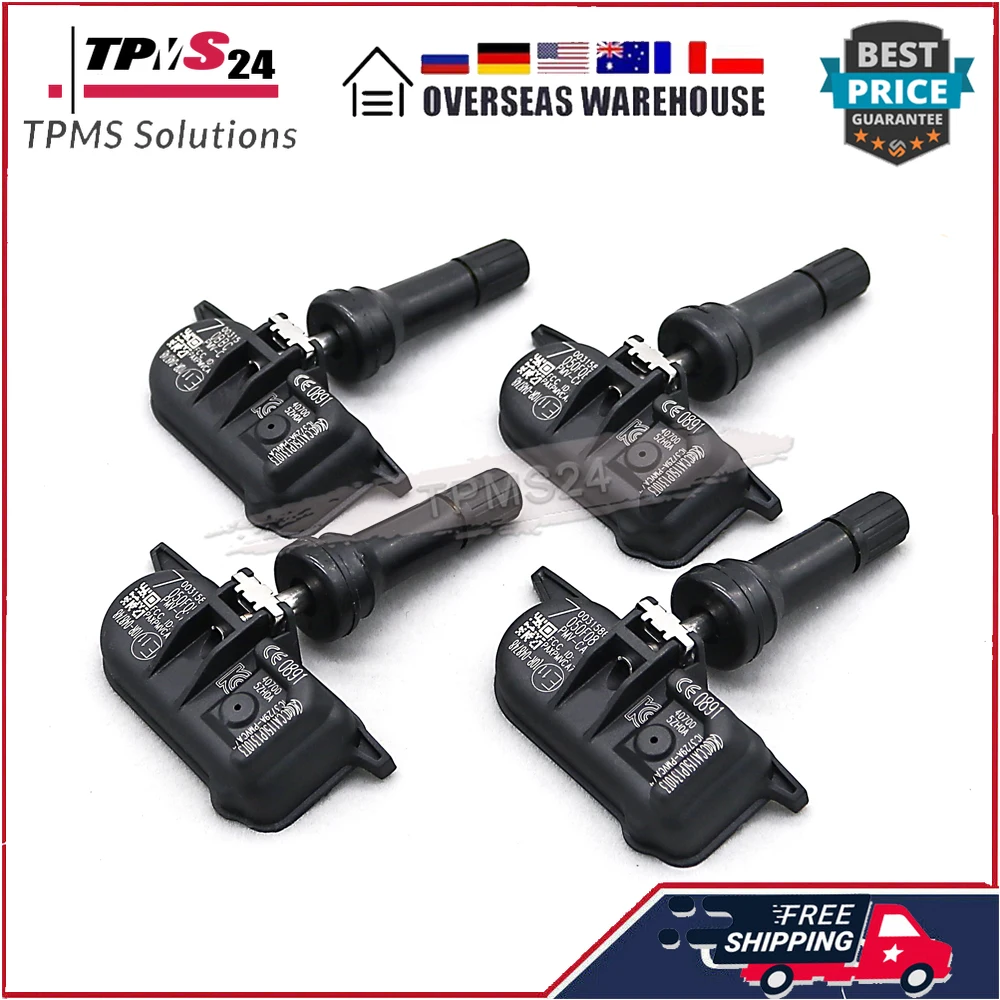 ֻ  (Z51) Ʈ VI ٶ (D231) Micra K13 ǴƼ QX50 QX70 QX80 433MHz PMV-CA74 TPMS  40700-5ZH0A, 4 