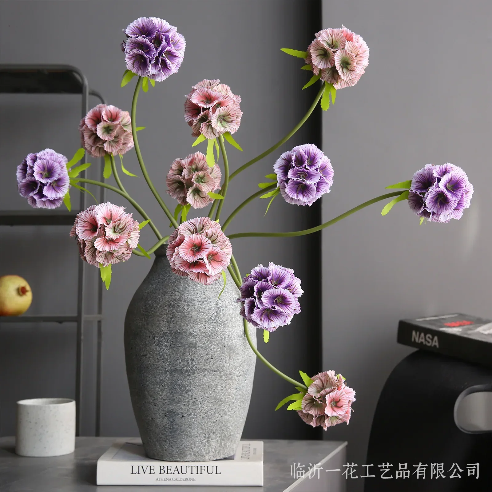Künstliche Hochzeitsdekoration, gefälschte Blumen, Heimdekoration, Tischvase, Zubehör, DIY, Blumenarrangement, Material, Weihnachts-Requisiten