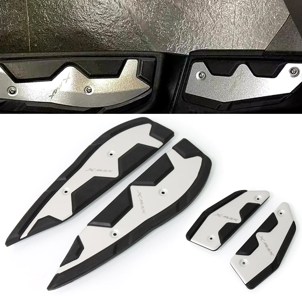 

Motorcycle Footrest Foot Pads Pedal Plate Pedals For Yamaha X-MAX 125 250 300 400 XMAX125 XMAX250 XMAX300 2017 - 2022 XMAX400