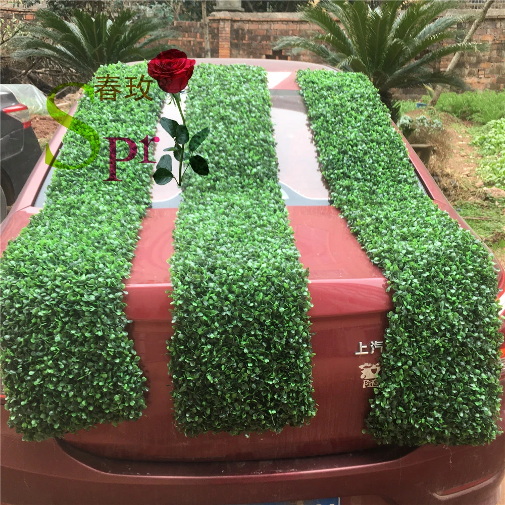 Spr Green Grass Flower Wall Roll Up Flower Wall For Wedding Backdrop