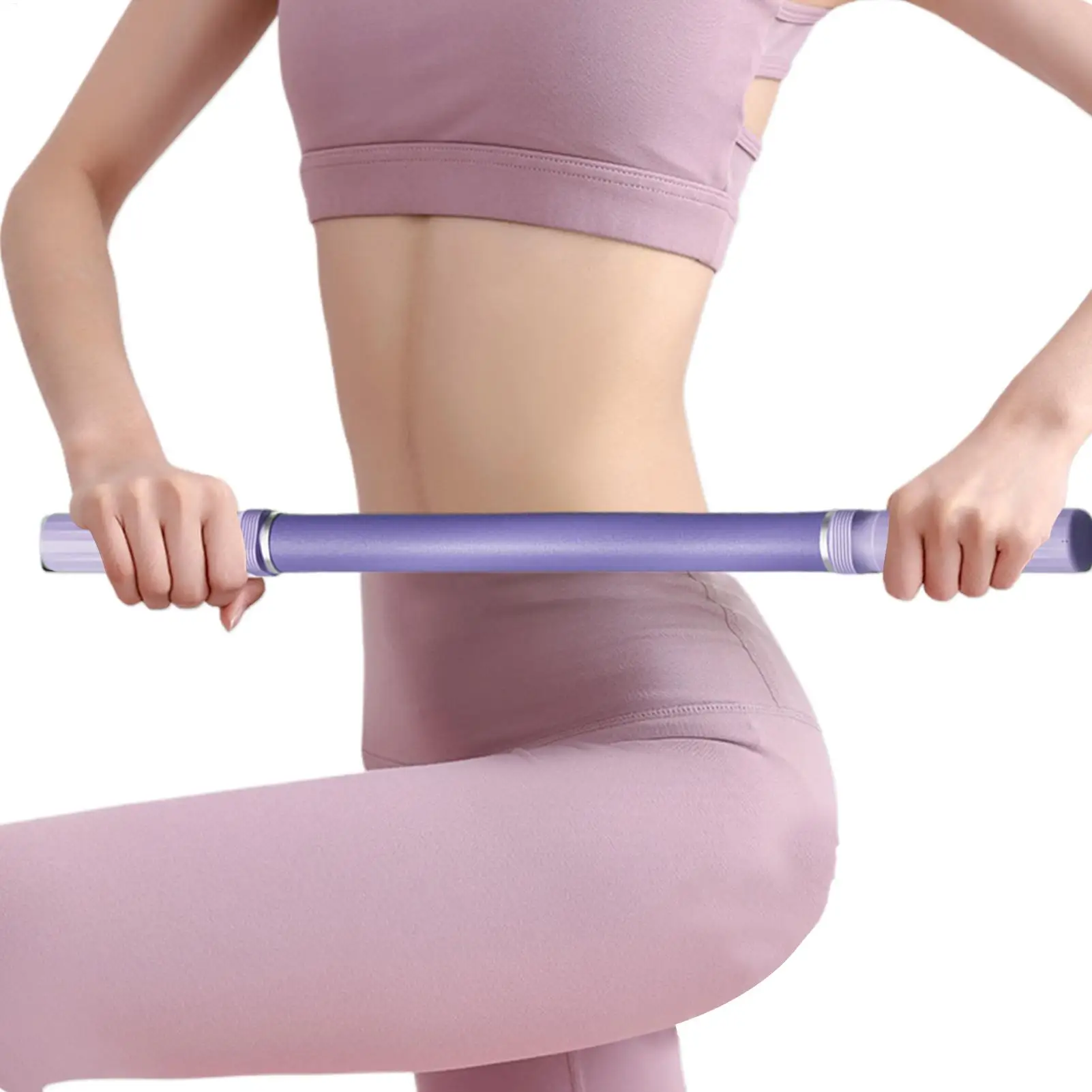 Yoga Stick For Stretching Relaxation Tools Roller Hunchback Corrector Open Back Standing Training Stick For Fitness Accessories