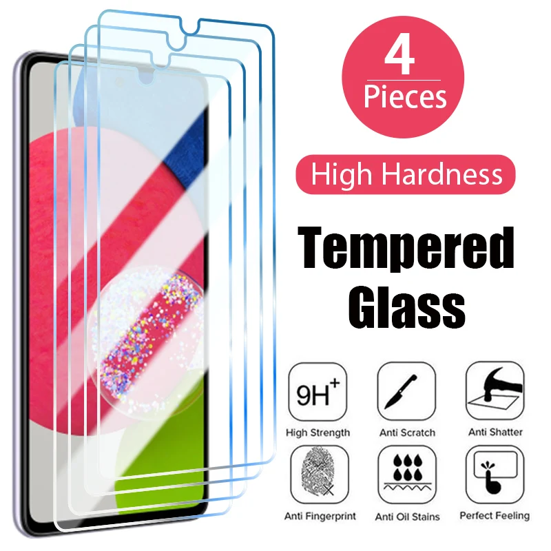

4Pcs Tempered Glass For Cubot Note 50 30 Cubot X70 P80 P60 Screen Protector Glass Film