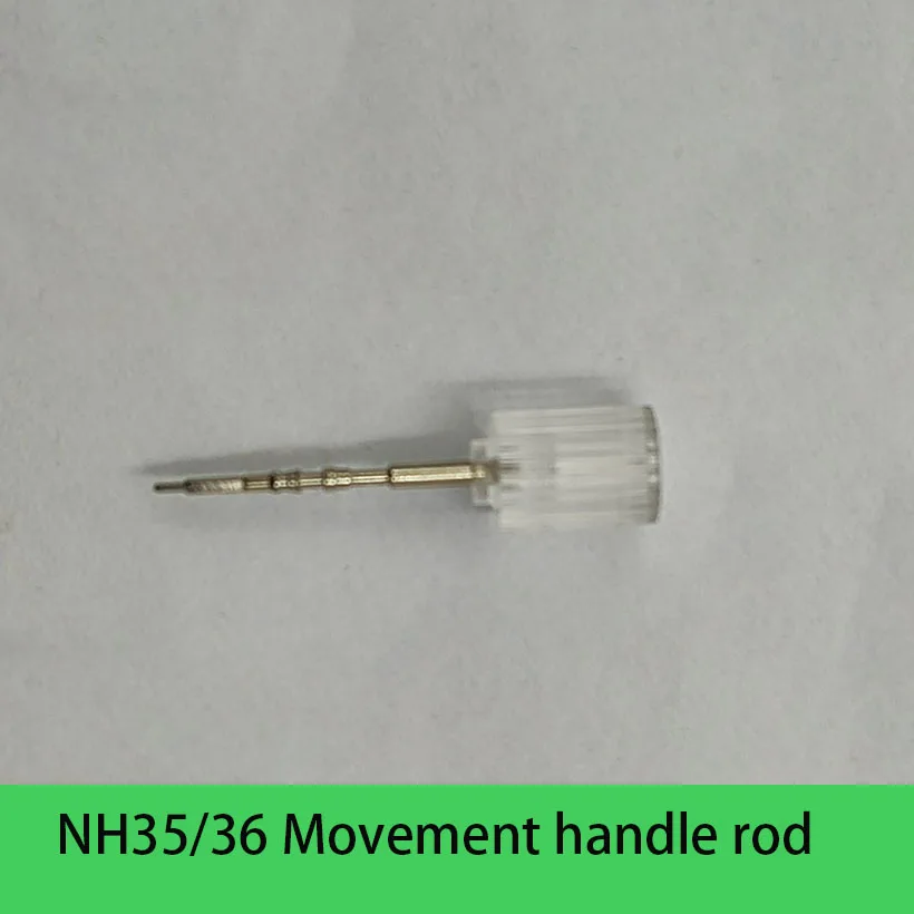 Watch accessories: Original precision plastic handle NH35 plastic handle NH36 chain up handle for adjusting the movement