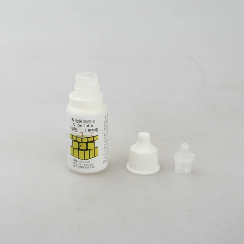 1Pc Best Silicone Lubricants Cube lubricating Oil 10ML Cubo Magic Maru Cube Oil 4